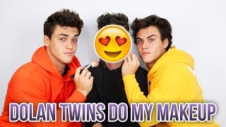 DOLAN TWINS DO MY MAKEUP
