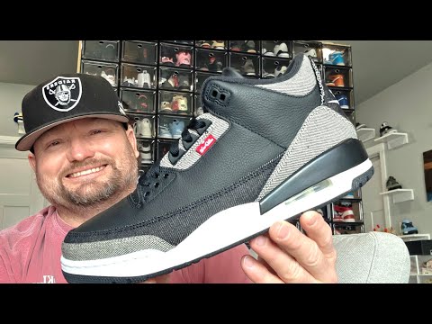 2026 JORDAN RETRO 3 LEVIS BLACK DENIM REVIEW SHOEKING23.ORG WHATSAPP +8613959595261