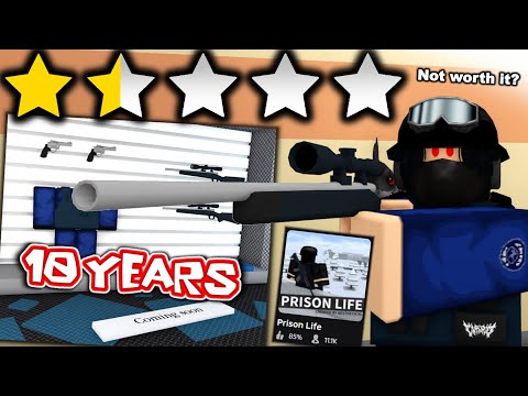 Was The 10 YEAR WAIT Worth It??? Prison Life - Sniper Update (ROBLOX)
