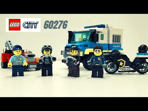 Lego City 60276 Police Prisoner Transport - Unboxing and Speed Build