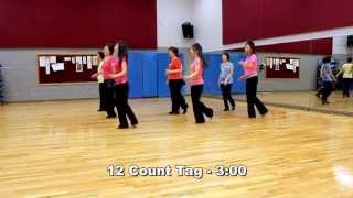 Middle Of The Road - Line Dance (Dance & Teach in English & 中文)