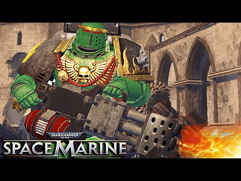 Salamanders Veteran + Heavy Flamer vs 400+ Orks! - Augmented Mod | Warhammer 40K: Space Marine