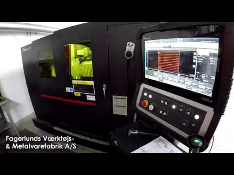 Установка лазерной резки AMADA ENSIS-3015AJ - Видео c Youtube №1