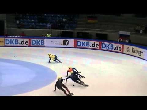 LIFYRENKO Serhiy - Short Track - ISU Euro 2014 - 500 m Men Heat 6 Preliminaries