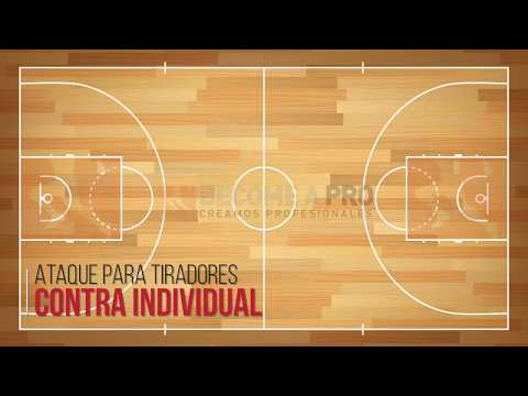 🏀 Sistema de ataque para tiradores contra defensa individual 🏀