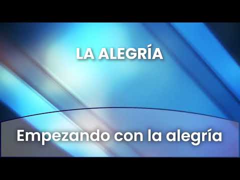 1 - Empezando con la alegría