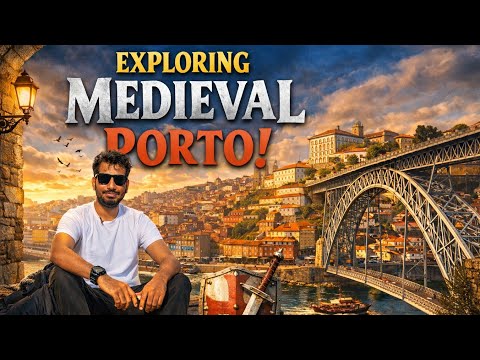মধ্যযুগের পর্তু শহর 🇵🇹 | Porto Medieval Streets & Culture | Portugal Walking Tour| Portugal tour.