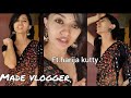 Harija Vlogger Hotsaree Harija Hot Cute Navel Saree Perfomence