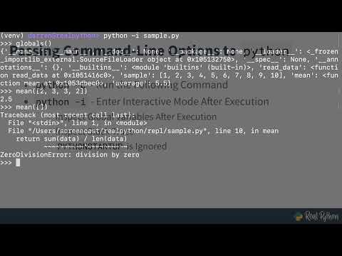 Getting to Know the Python Standard REPL