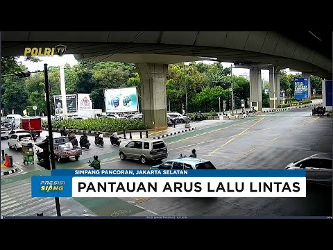 NTMC POLRI - PANTAUAN ARUS LALU LINTAS SIANG 17/10/2025