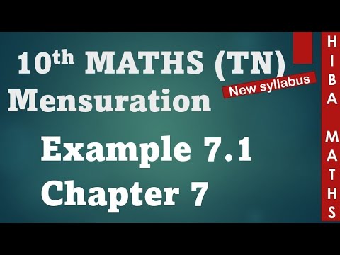 10th maths chapter 7 example 7.1 TN samacheer hiba maths