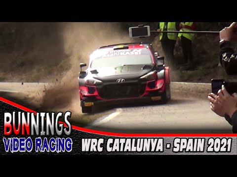 WRC Rally RACC Catalunya - Spain 2021 | @BunningsVideo