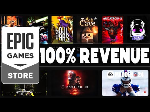 Epic First Run - Developers Earn 100% of Revenue on Epic Game Store!
