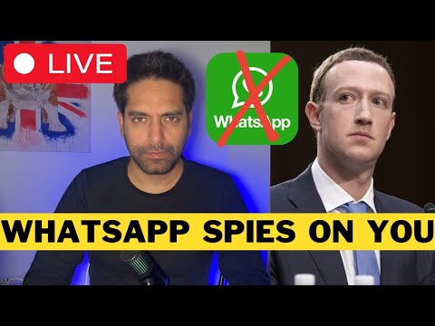 ???? LIVE: Zuckerberg's Whatsapp LEAK Private Data To Governments