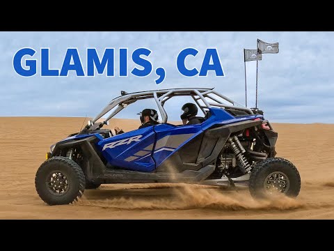 Imperial Sand Dunes With A Polaris RZR PRO R | Glamis, California 2023