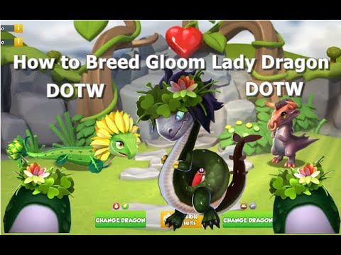 How to Breed Gloom Lady Dragon-Dragon Mania Legends | Dragon of The Week Gloom Lady Dragon | DML