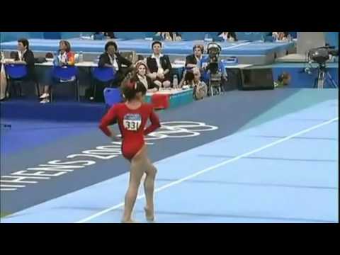 Cheng Fei - Floor Exercise - 2004 Olympics Team Final