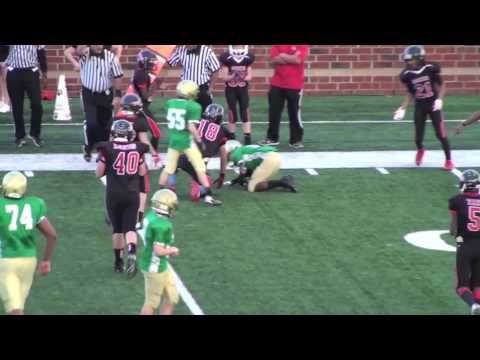 Alex Contreras Highlights NORTH GWINNETT FOOTBALL 7TH GRADE
