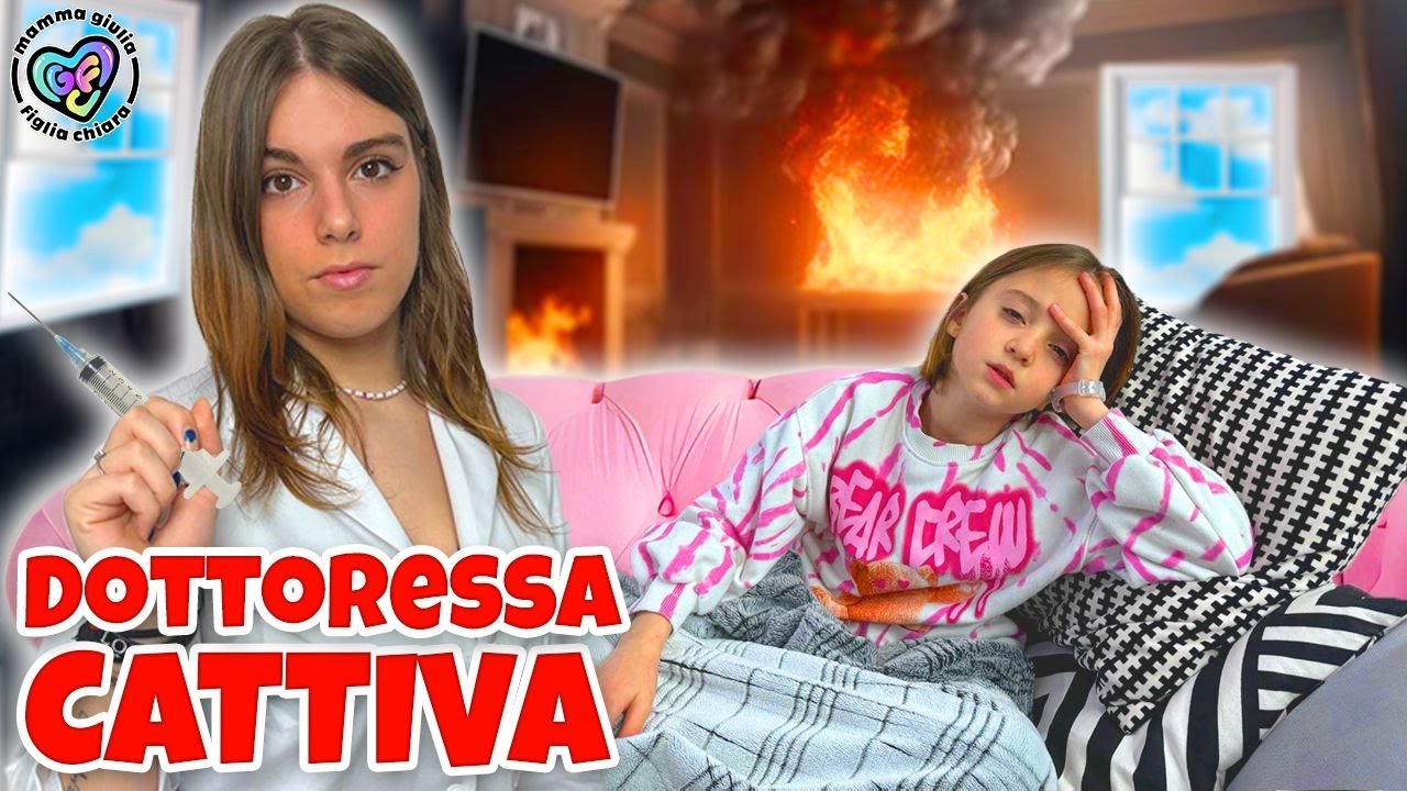 LA NUOVA DOTTORESSA AURORA DIVENTA CATTIVA E ENTRA IN CASA NOSTRA DI NASCOSTO! FIGLIACHIARA STA MALE