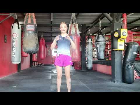 Sylvie's Muay Thai Technique Vlog  - Head Diving & Balance (public)