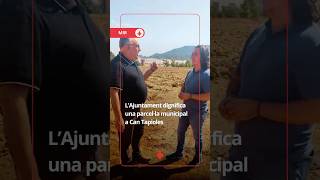 Recuperació d'una parcel·la municipal a Can Tapioles