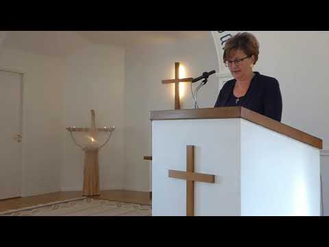 Predikan 12 juli om förlåtelse. Anneli Rehnberg i Hubbestads missionshus