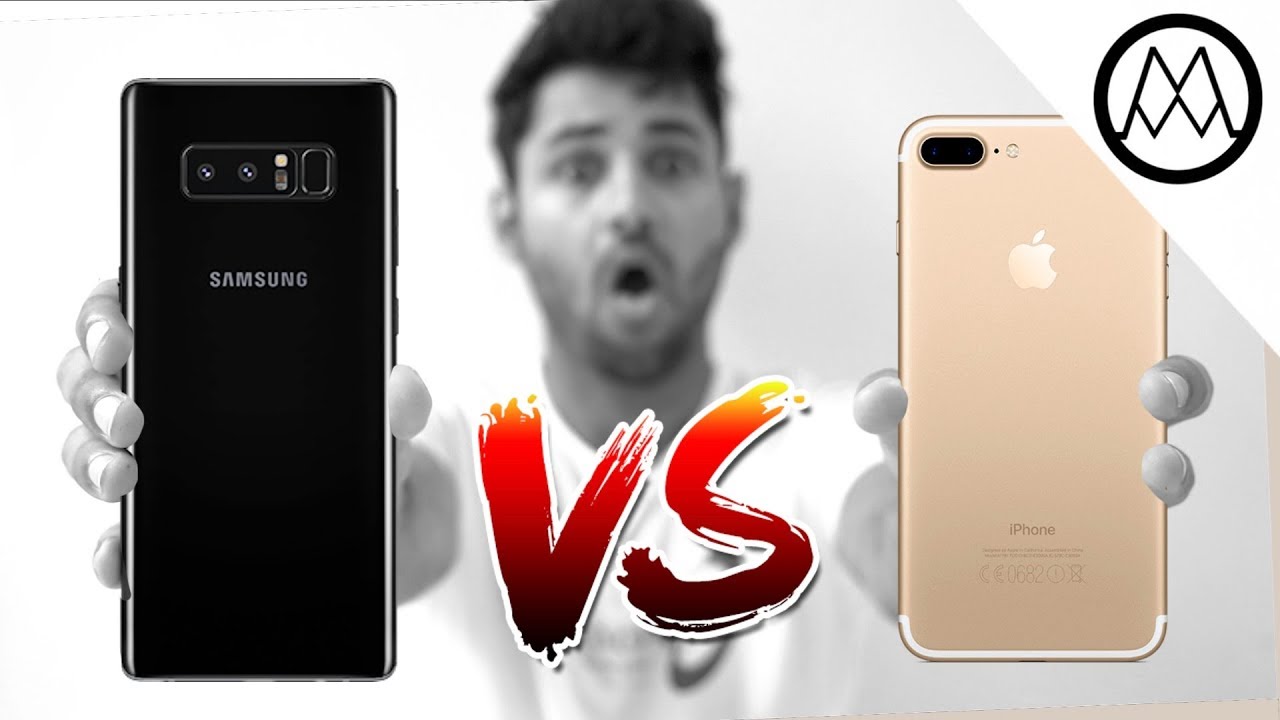 Samsung Galaxy Note 8 vs iPhone 7 Plus ULTIMATE by Mrwhosetheboss - PhoneLS.com