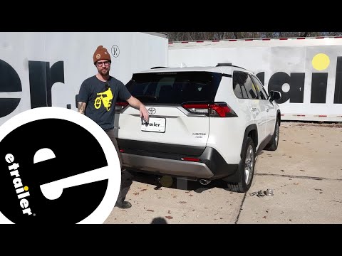 etrailer | Installing the Curt Trailer Hitch Receiver on a 2024 Toyota RAV4