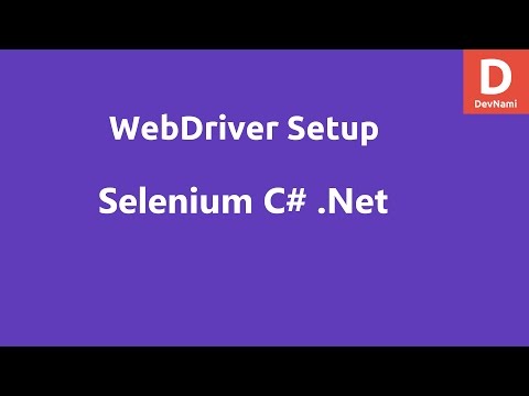 Selenium C WebDriver Setup