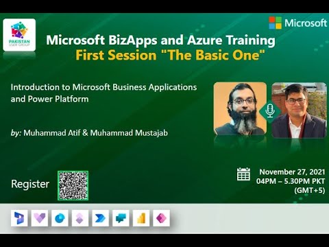 Microsoft BizApps and Azure Training - Session 1- Intro to Microsoft Business Applications and Power
