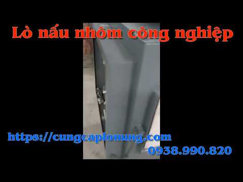 Lò nấu nhôm công nghiệp