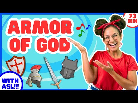 🎶 Armor of God for Kids | Bible Songs + ASL + Preschool Worship | Ephesians 6 Bible Lesson ✝️