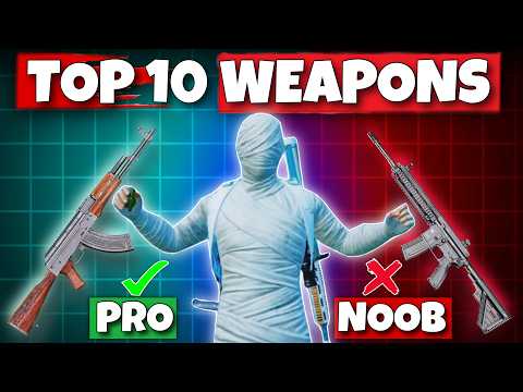 Top 10 PUBG Mobile Weapons That Guarantee More Kills – Must Watch!
