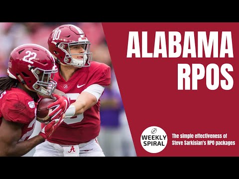 Steve Sarkisians einfaches, aber effektives RPO-Spiel mit Alabama