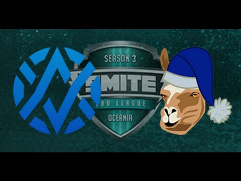 SMITE OPL S3 Winter Week 1 - Avant Garde VS Llamas In Pyjamas Game 1