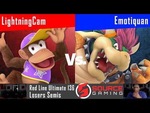Red Line Ultimate 136 - Losers Semis - LightningCam vs Emotiquan