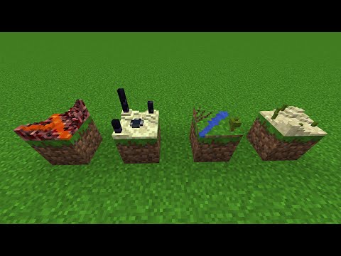 4 small biomes in minecraft