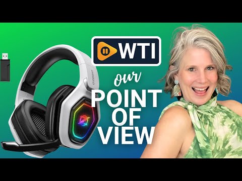 2.4GHz Wireless Gaming Headset for PC - WTI product video review