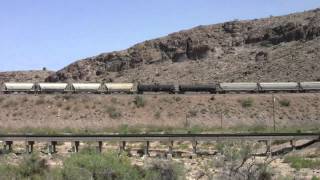 preview picture of video 'BNSF Seligman Subdivision - Kingman, AZ - Part 1'