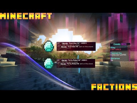 Grave - CAPPING THE FIRST KOTH!! CosmicPvp Magic Planet (Minecraft Faction)