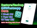 How To Backup/Restore GBWhatsapp Old Data In 2022 | GBWhatsapp Old Chat Backup Method 2022