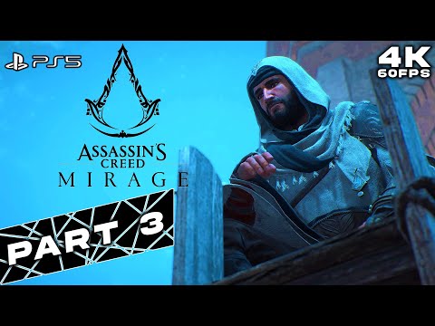 Assassin's Creed Mirage PS5 Walkthrough PART 3 - The Conspiracy (4K60FPS)