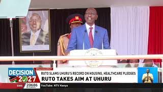 President Ruto accuses predecessor Uhuru Kenyatta of funding opposition rivals
