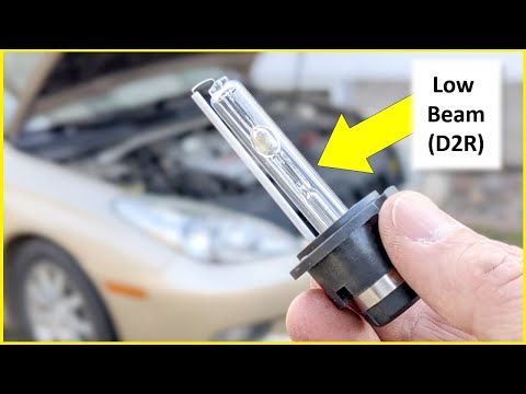 Low-Beam Headlight Replacement - 2002 Lexus ES300 (& ES330) - HID D2R Bulb