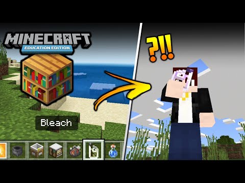 What happens if you DRINK BLEACH in Minecraft Education Edition?