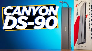 Canyon 14-in-1 USB-C Hub DS-90 (CNS-HDS90) - відео 1