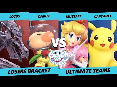 GOML 2019 SSBU - Muteace & CaptainL Vs. Dabuz & Locus - Smash Ultimate Tournament Losers Round of 12