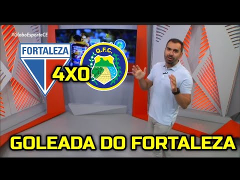 GLOBO ESPORTE CE - FORTALEZA VENCE O QUIXADÁ DE GOLEADA COM SHOW DE POCHETTINO