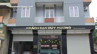 preview picture of video 'Duy Huong Hotel - Quang Uyen Dist - Cao Bang Province www.CaoBangTravel.com'