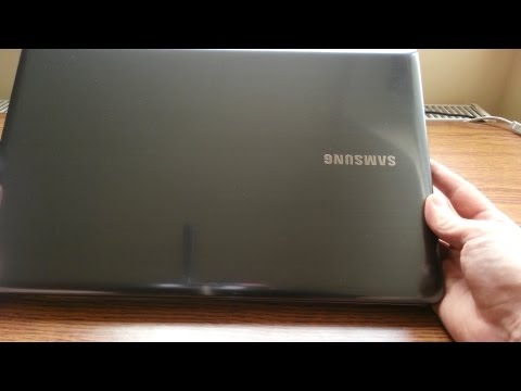 Samsung Series 3 NP350V5C Unboxing